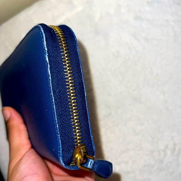 Prada Blue Leather Wallet - Picture 7 of 9
